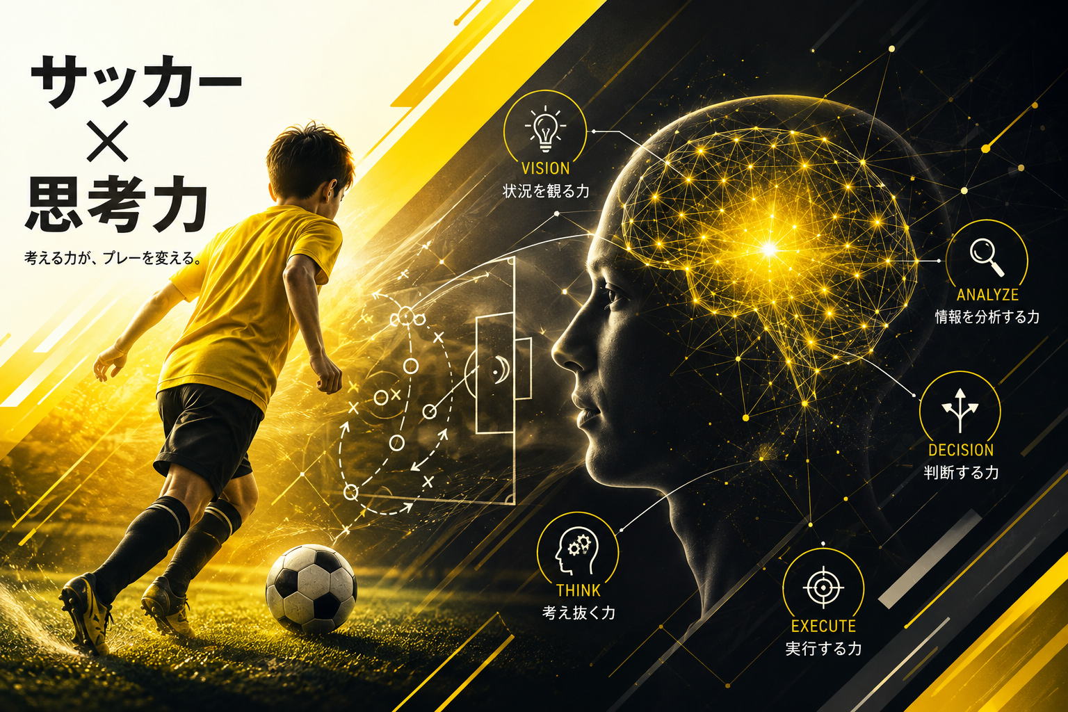 プロサッカー選手が語る「思考力とサッカー」とは